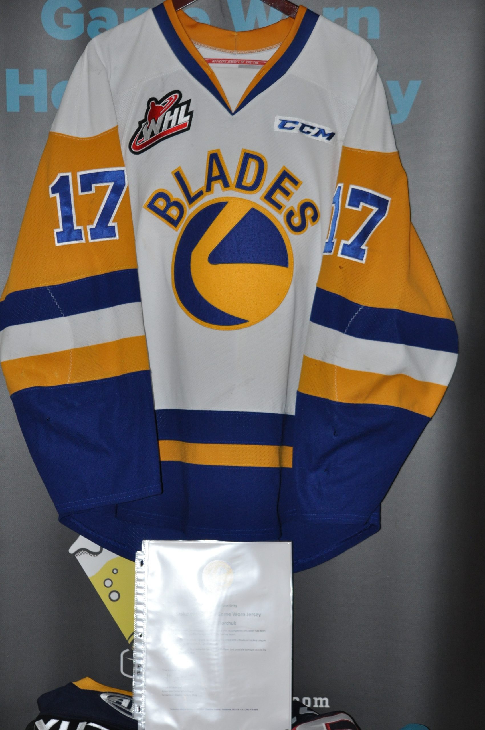 Saskatoon Blades Hockey Club - Jerseys are cool. Game-worn jerseys are even  cooler. OWN YOUR OWN, bit.ly/31z5Mm3
